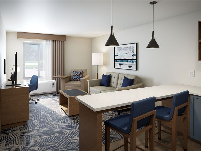 Candlewood Suites Slate Scheme Juego de muebles para habitación de hotel