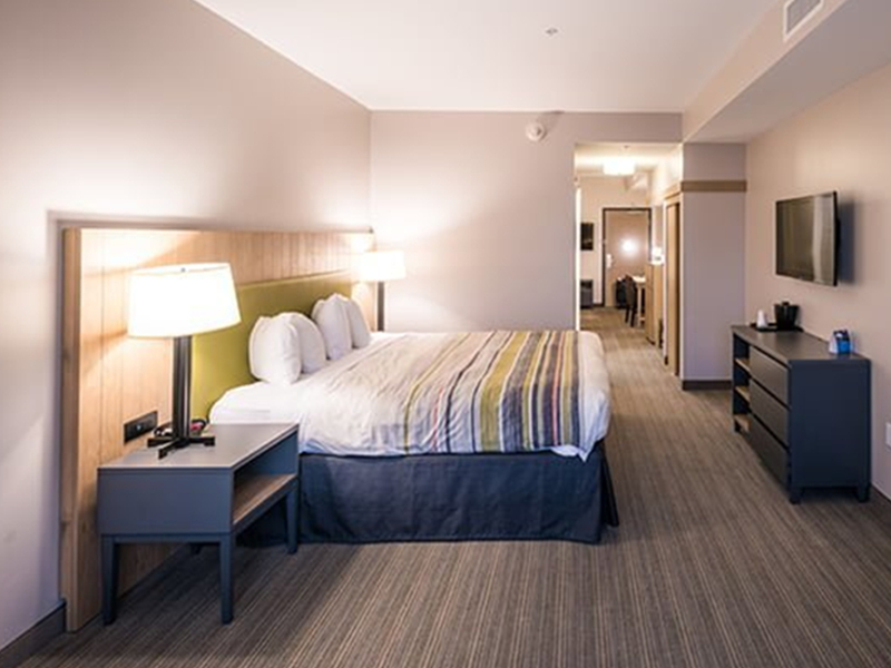 Country Inn u0026amp; Suites Muebles de dormitorio de hotel de madera personalizados